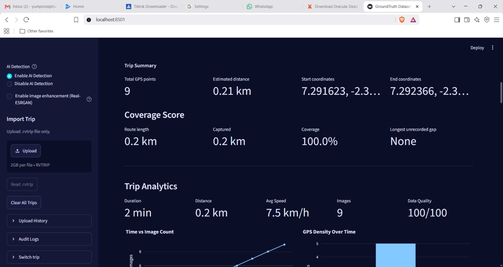 GroundTruth Vision Desktop explorer screenshot 6