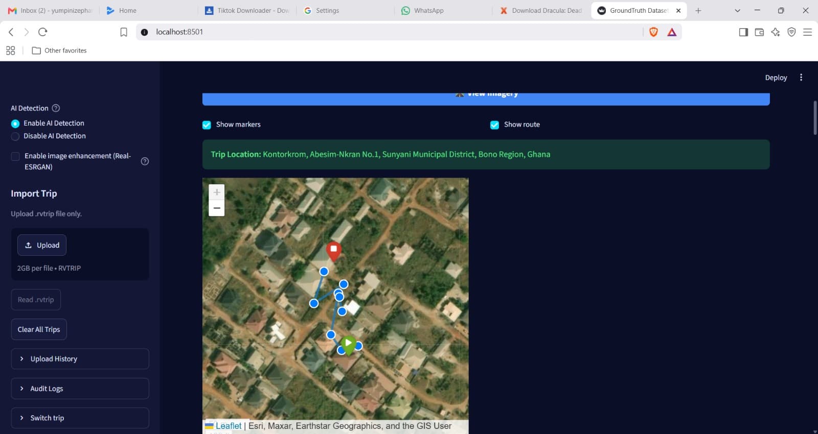 GroundTruth Vision Desktop explorer screenshot 7