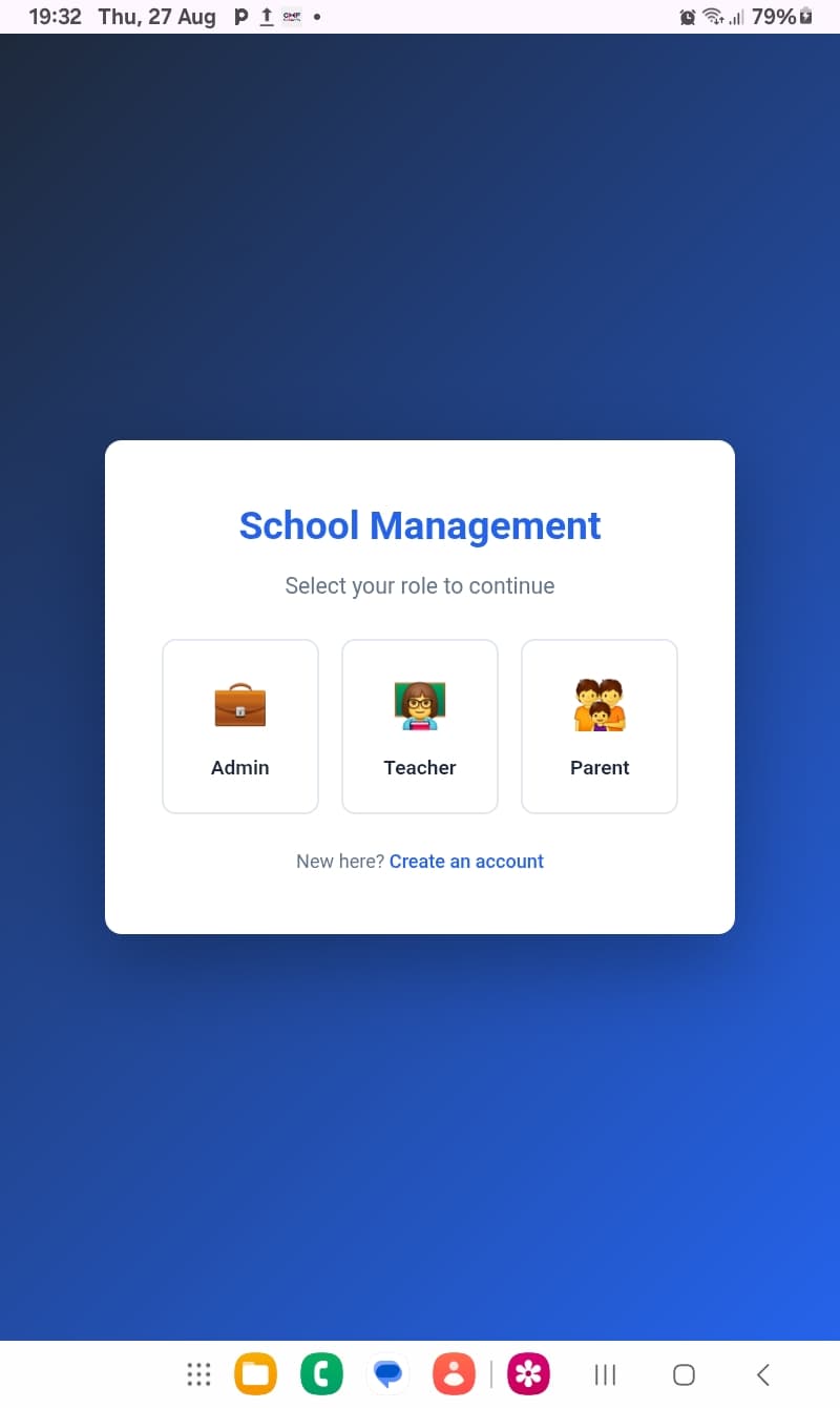 School Operating System screenshot 1
